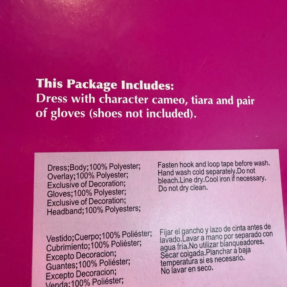 Pink Sparkle Princess Tulle Dress - Picture 5 of 5